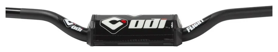 Мото кермо ODI MX Handlebars, Podium FLIGHT, "RC" High Black (OBOD_H640CFB)