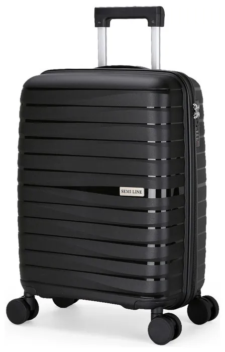 Валіза Semi Line 20" (S) Black (T5794-1)
