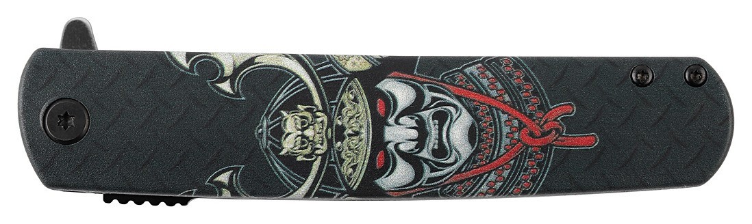 Нож складной Ganzo G626-BS черный самурай