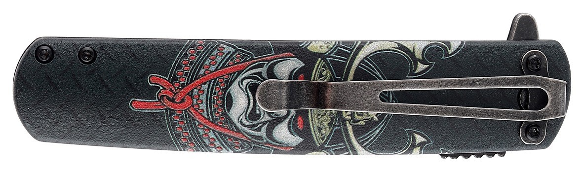 Нож складной Ganzo G626-BS черный самурай