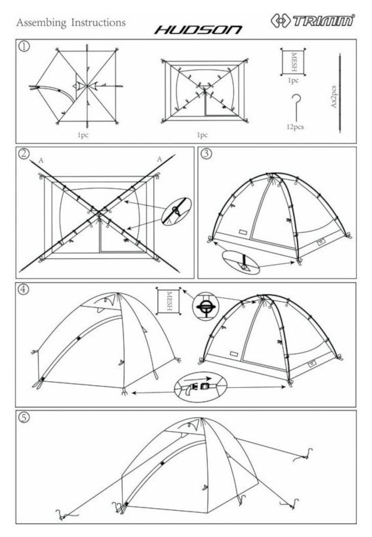 Палатка Trimm Hudson
