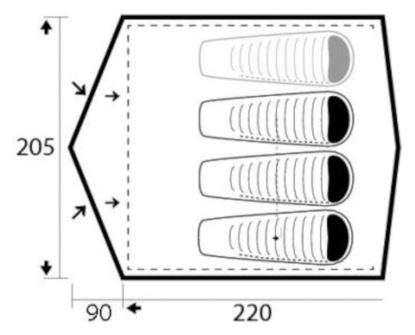 Палатка Trimm Hudson