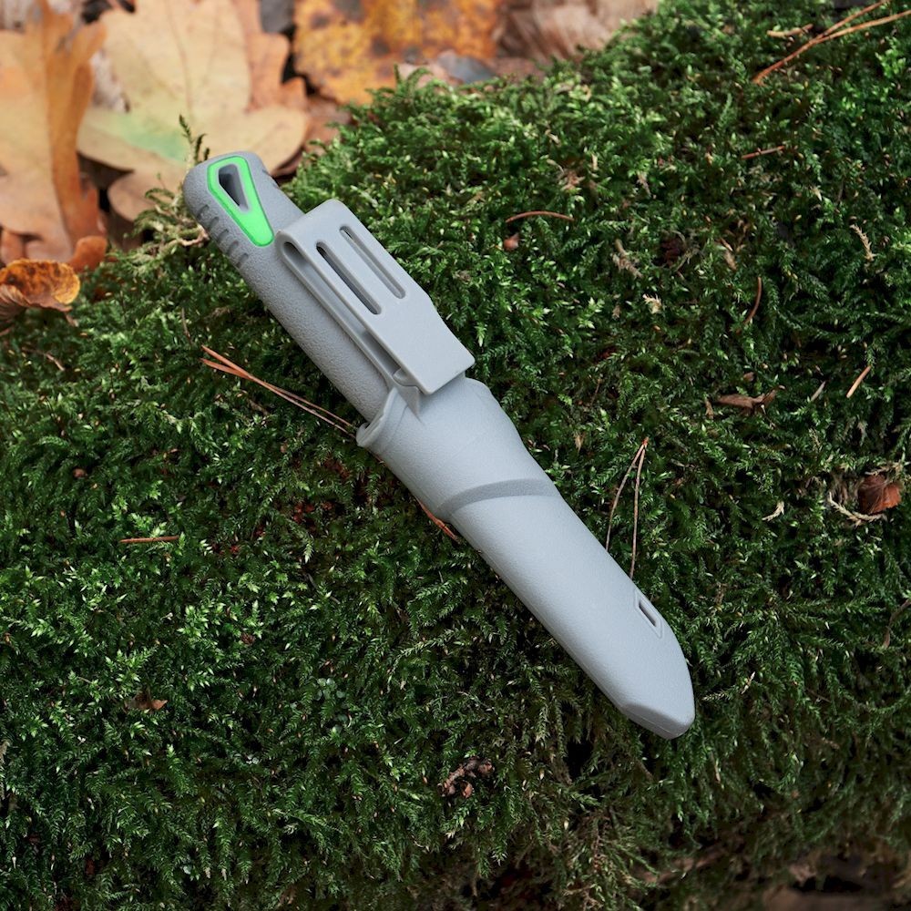 Ніж Ganzo G807-GY сірий з ножнами, укр, укр