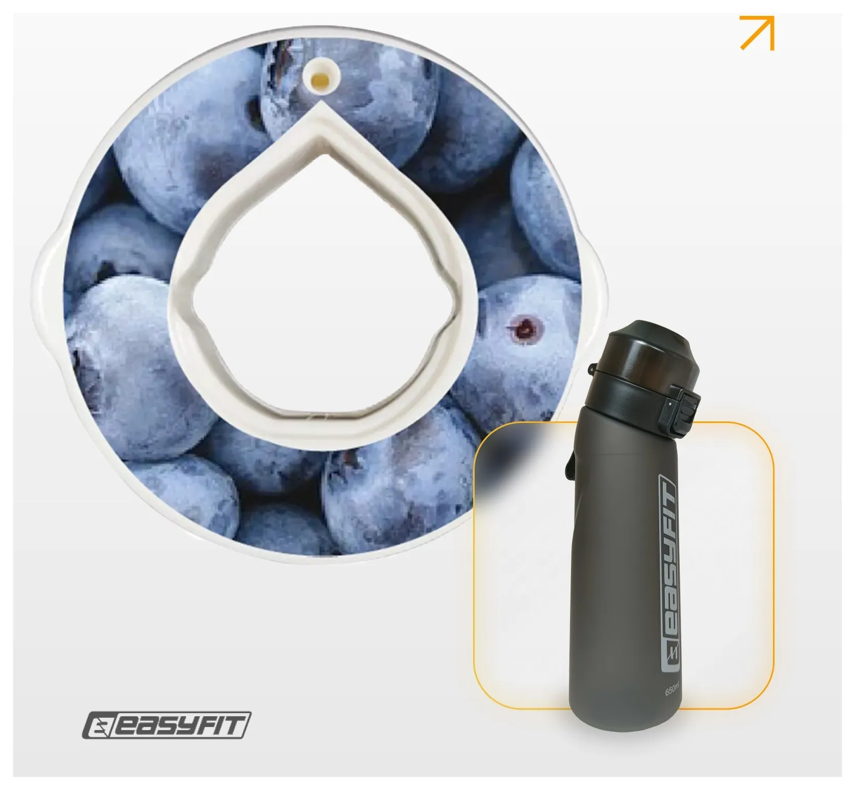 Капсула “Чорниця” для пляшки EasyFit Air Up (EFIT_EF-7006-BY)