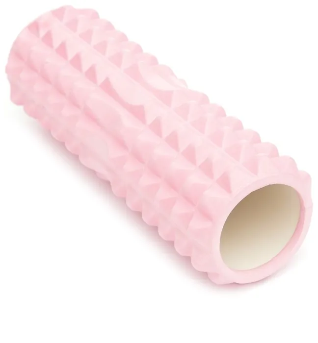 Массажный ролик Cornix EVA 33 x 12.5 см (валик, роллер) XR-0326 Light Pink