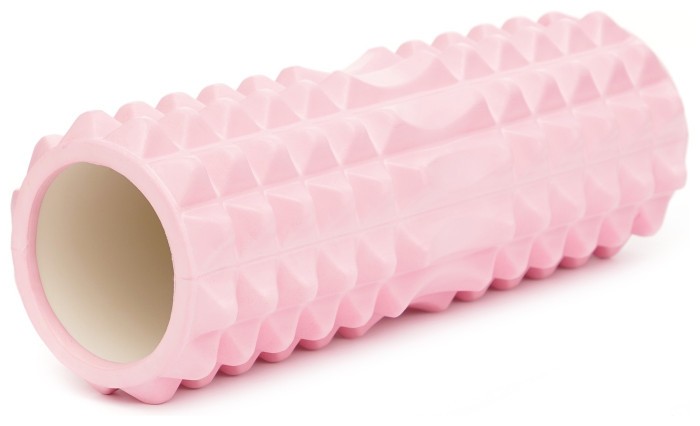Массажный ролик Cornix EVA 33 x 12.5 см (валик, роллер) XR-0326 Light Pink