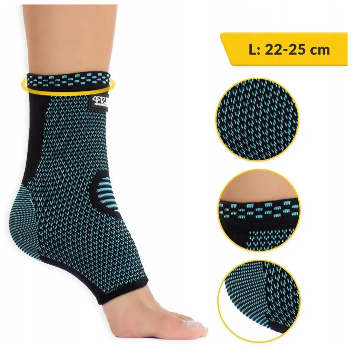 Фиксатор (бандаж) для голеностопа 4FIZJO 1 шт Size L (P-5907739318046)