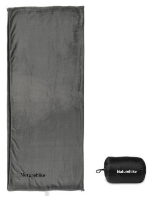Підкладка для спального мішка Naturehike CNK2450WS024, фліс, графіт