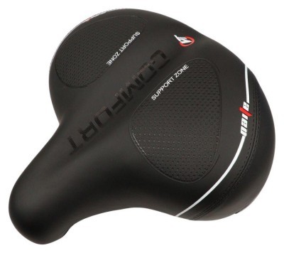 Сідло з замком 250*260 мм AZ-N9 чорний AM (брендоване пакування)