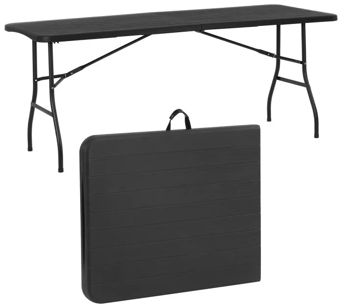 Стол садовый кейтеринговый Springos 180 x 75 см складной GF0052 Black