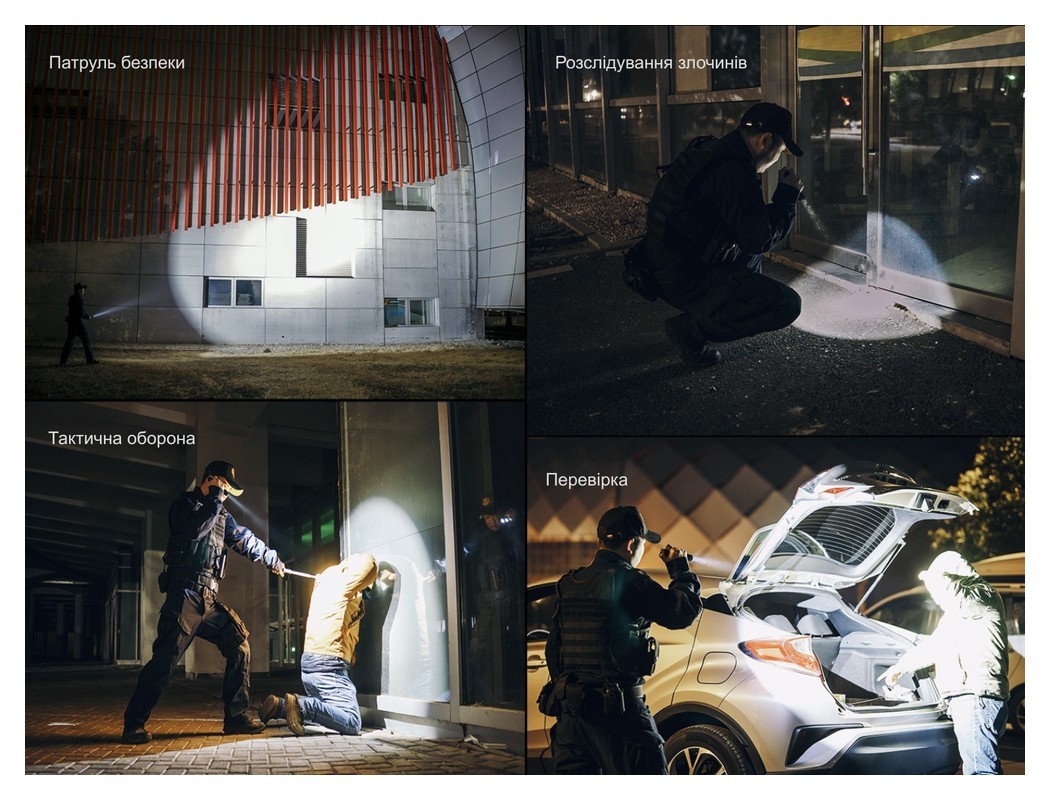 Ліхтар тактичний Fenix PD45R ACE, укр, укр