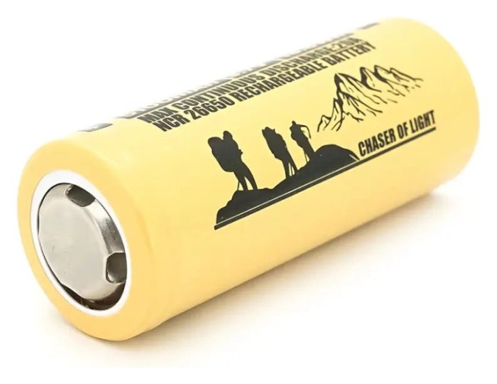 Аккумулятор Liitokala Lii-51S-JT 5100 mAh 20A 26650 Li-ion