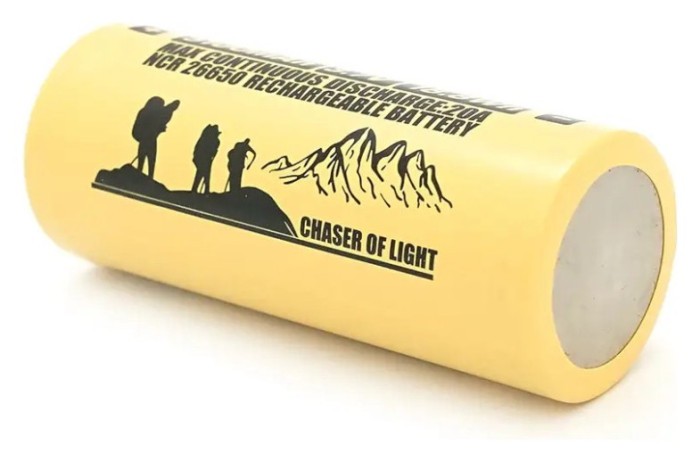 Аккумулятор Liitokala Lii-51S-JT 5100 mAh 20A 26650 Li-ion