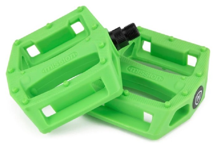 Педалі Mission Impulse зелені, укр, укр