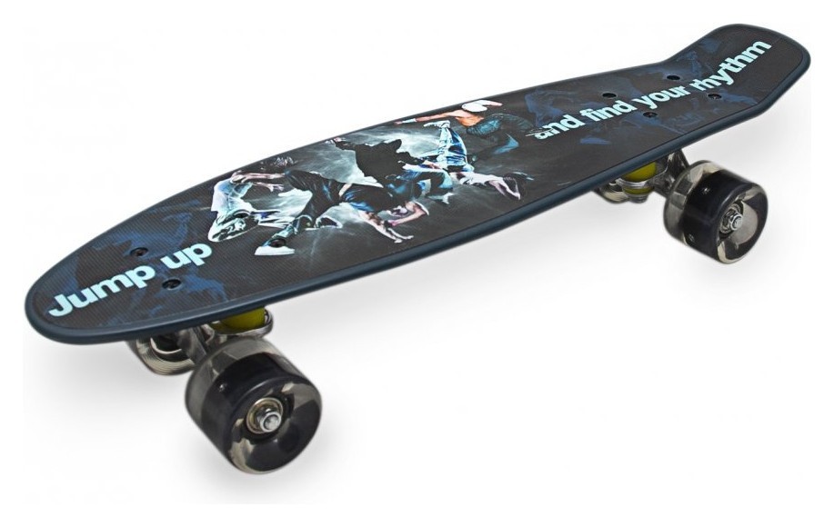 Пенниборд Maraton ALFA светящиеся колеса