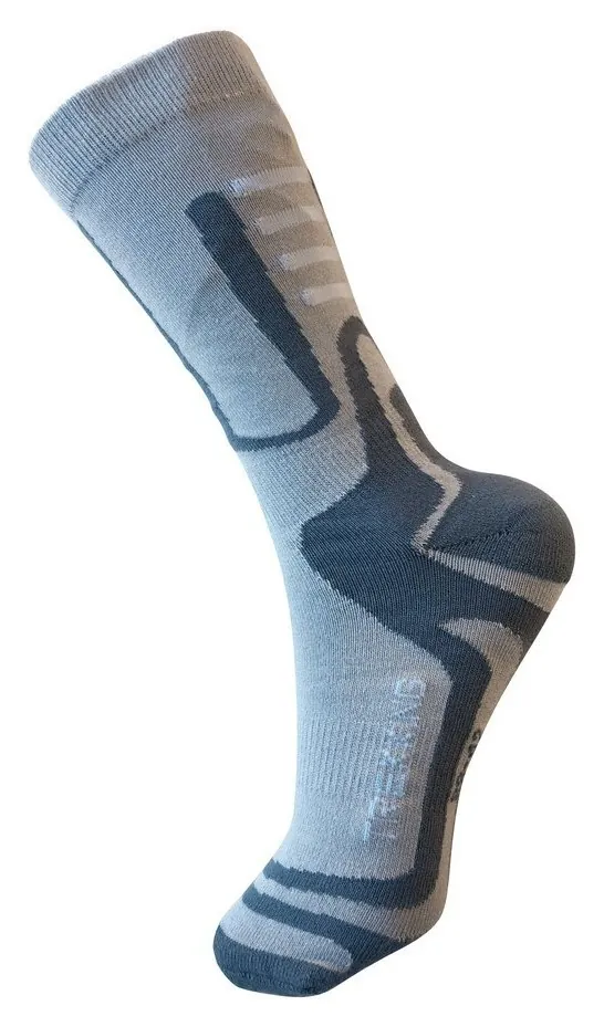 Носки для туризму Saxifraga HIKER 35-38 Blue/grey (SOSK21U2U) (43-46 blue, grey)