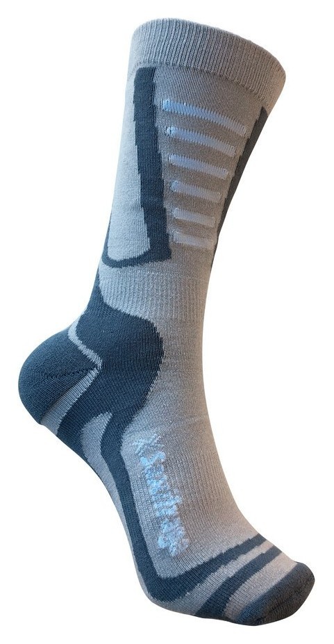 Носки для туризму Saxifraga HIKER 35-38 Blue/grey (SOSK21U2U)