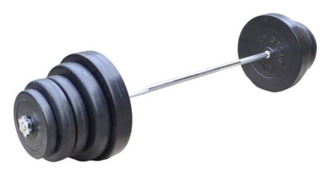 Штанга розбірна 83 кг з прямим грифом., укр, укр