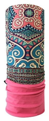 Бандана-бафф многофункциональная Crow KASHMIR One size Turquoise/coral (CBMS17W1M)
