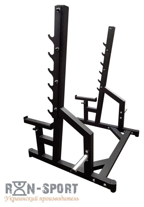 Профессиональная серия! Стойки под штангу RN-Sport black rock