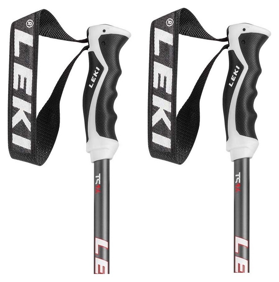 Палки для горных лыж Leki NEOLITE 115см Black/white/fluorescent red (64946441-WRH)