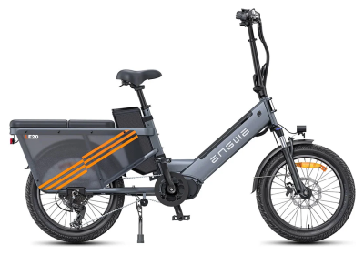 Электровелосипед Engwe LE20 Single Battery (750 Вт, 19,2 А*ч, 48 В), колеса 20", серый