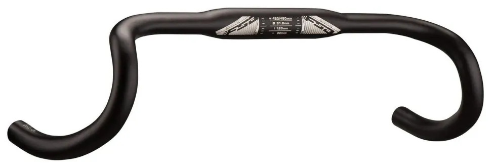 Кермо FSA ADVENTURE AGX COMPACT 380мм, Ø31, 8мм, 125мм drop, 80мм reach, чорний (HBA-96-87)