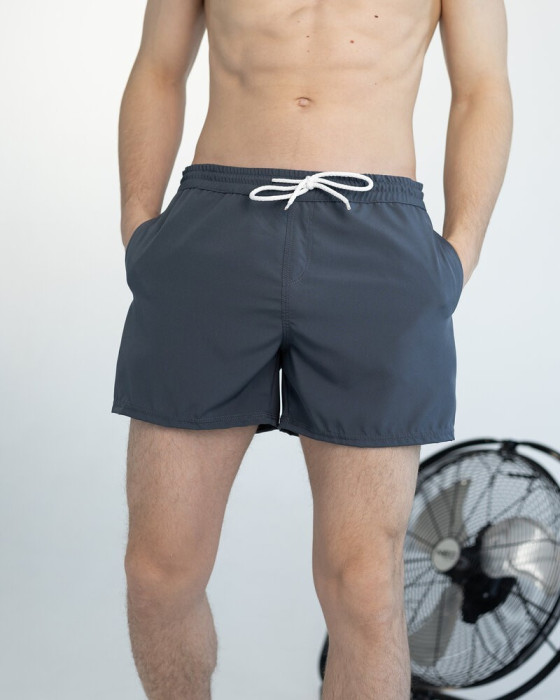 Плавательные шорты мужские темно-серые Pobedov Pool day BATAL