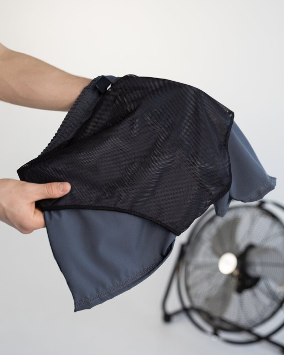 Плавательные шорты мужские темно-серые Pobedov Pool day BATAL