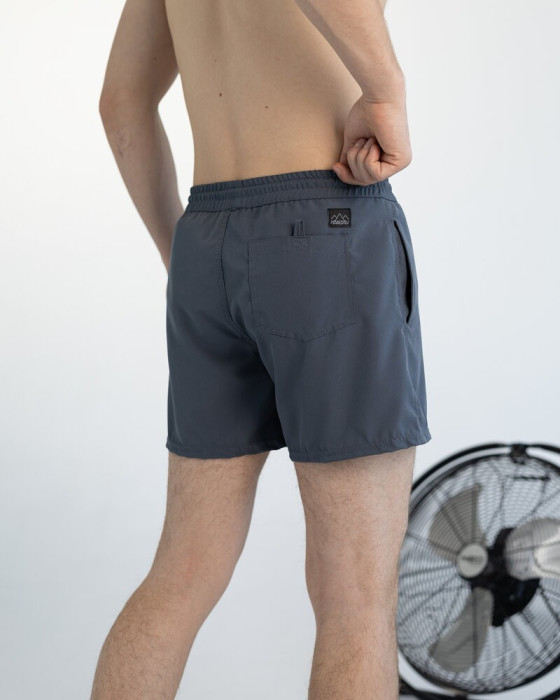 Плавательные шорты мужские темно-серые Pobedov Pool day BATAL