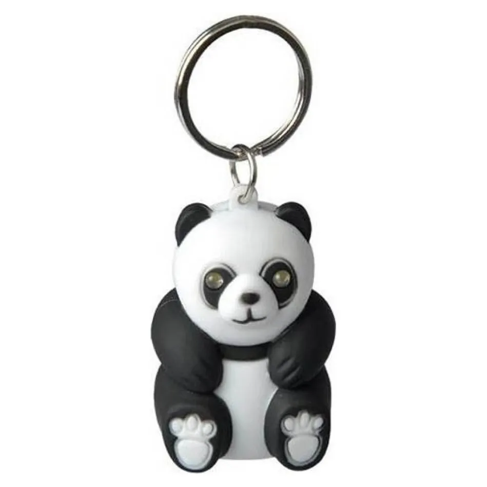 Munkees 1103 брелок-фонарик Panda LED black-white (1103-BW)