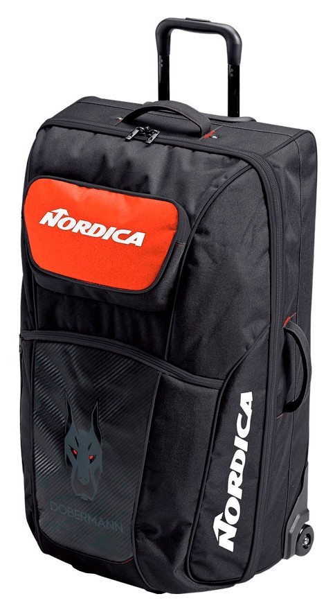 Сумка на коліщатках Nordica RACE XL DUFFLE ROLLER 130 L Black (0N304300-WRH), укр, укр