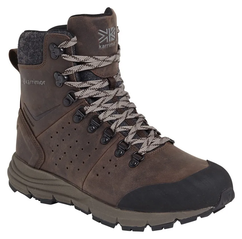Черевики зимові чоловічі Karrimor BROOKES WEATHERTITE M 44 (10.0UK) Dark brown (K1055-DKB) (9.0UK (43) 275мм dark brown)