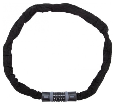 Замок ланцюговий кодовий BEcool BC-LK-BG6060 1200мм *6мм чорний AM (брендоване пакування)