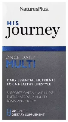 His Journey Once Daily Multi - 30 tabs (Пошкоджена банка)