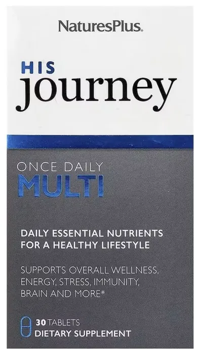His Journey Once Daily Multi - 30 tabs (Поврежденная банка)
