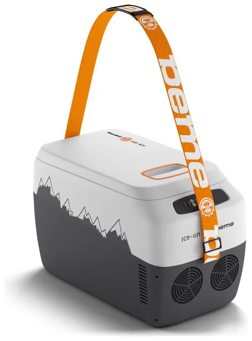 Дорожный холодильник с ремнем Peme Go Adventure Orange 30 28,3 л серый