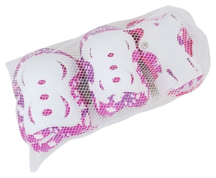 Защита (роликовые коньки) Tempish FID KIDS 3 пары. Розовый/XS