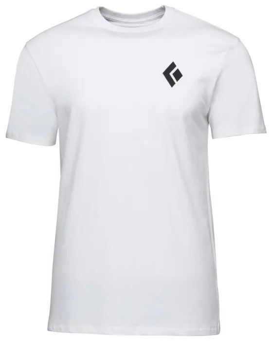 Мужская футболка Black Diamond M Equipment For Alpinist SS Tee, White, M