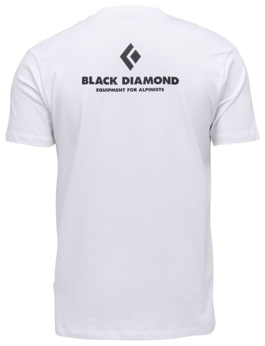 Мужская футболка Black Diamond M Equipment For Alpinist SS Tee, White, M