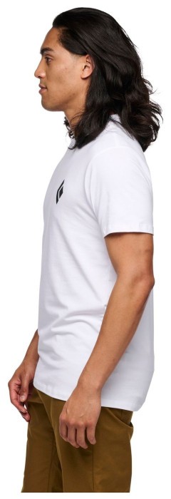 Мужская футболка Black Diamond M Equipment For Alpinist SS Tee, White, M