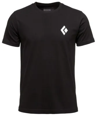 Мужская футболка Black Diamond M Equipment For Alpinist SS Tee, Black, S