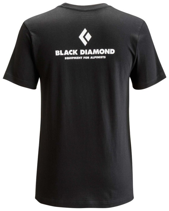 Мужская футболка Black Diamond M Equipment For Alpinist SS Tee, Black, S