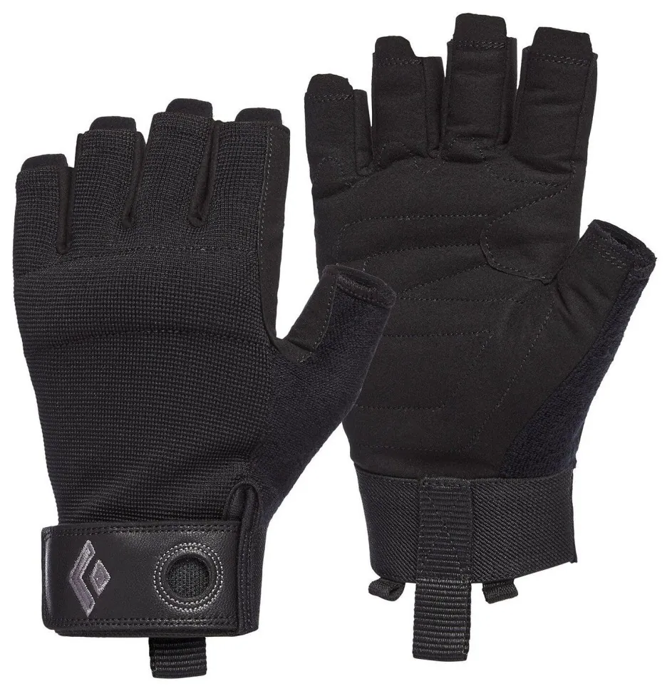 Рукавички Black Diamond Crag Half-Finger, Black (M)