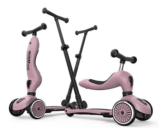Самокат Scoot and Ride серії Highwaykick-1 Push and Go пастельно-бузковий, до 5років (DWT_SR-240527-WILDBERRY)