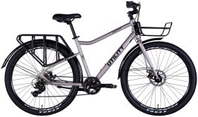 Велосипед AL 27.5" Dorozhnik UTILITY DD CS рама-18,5" серый 2025