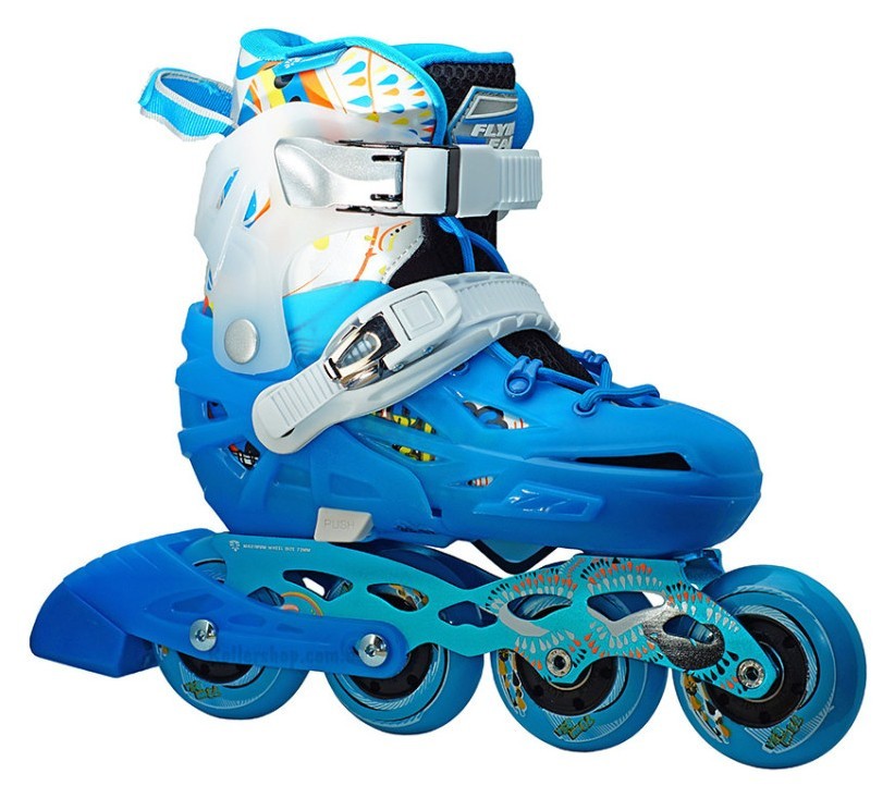 Дитячі розсувні ролики Flying Eagle S6S Junior сині
