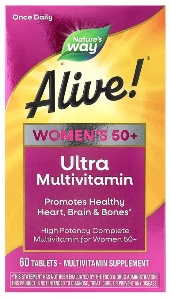Once Daily Women 50+ Ultra Multivitamin- 60 tabs
