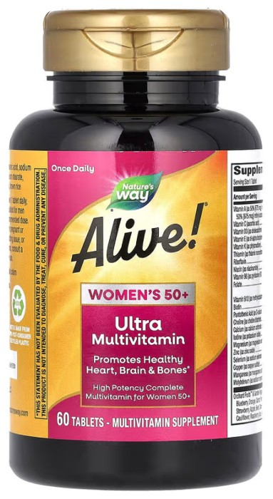 Once Daily Women 50+ Ultra Multivitamin- 60 tabs