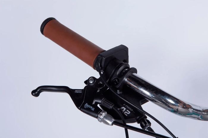 Велосипед з електроприводом 26" AL Dorozhnik eRUBY DD FR рама-17" 48B 12.5А*г 500Вт бірюзовий YS 2260 2025 крила, крило пер., крило зад., підніжка